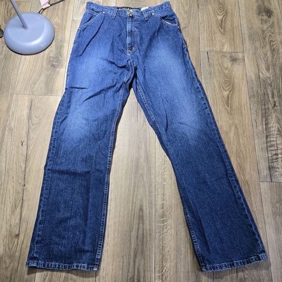 Nautica Other - Vintage‎ Nautica Jeans Mens Blue Baggy Y2K Straight Medium Dark  32x34